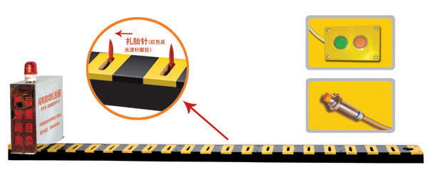 徐州铜山区V3嵌入式闯岗自动扎胎器/阻车器